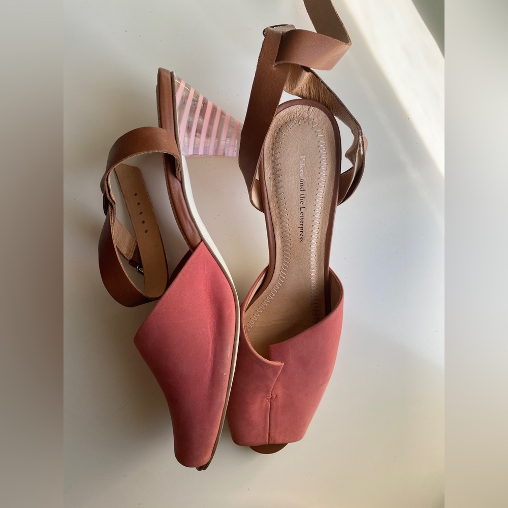 Anthro Pilcro and the Letterpress Korin Heels